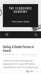 Mobile Screenshot of eloquenceacademy.com